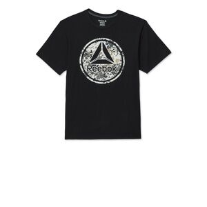 Reebok Mens Graphic Short Sleeve Tees - Size M/M/M - Black